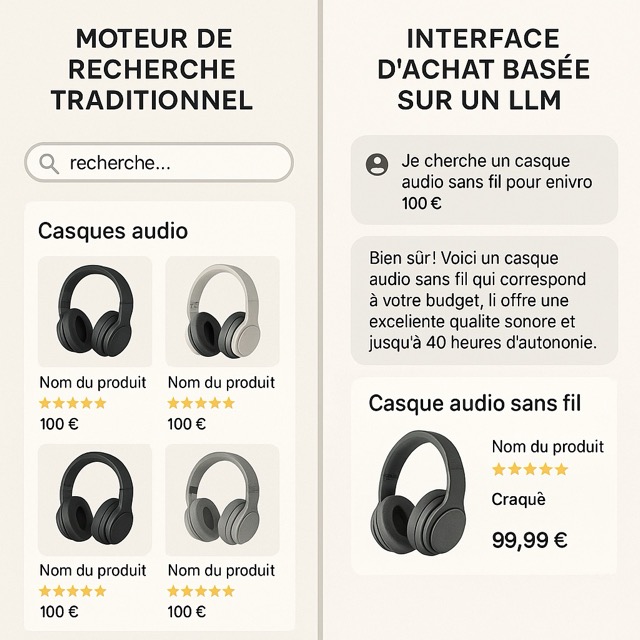 Moteur de recherche vs LLM Sopping