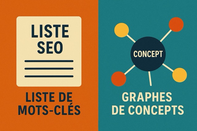 Liste de mots clés vs graph de concepts